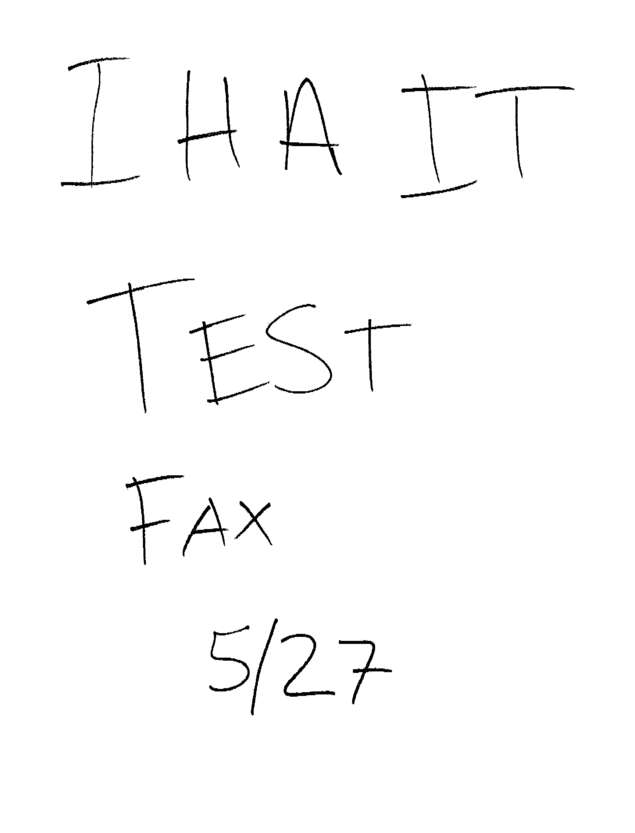 fax page