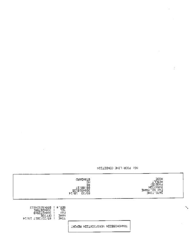 Fax page