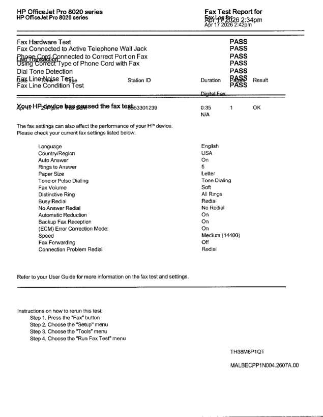 fax page