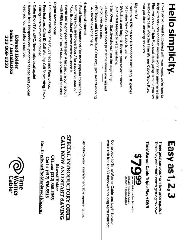 Fax page