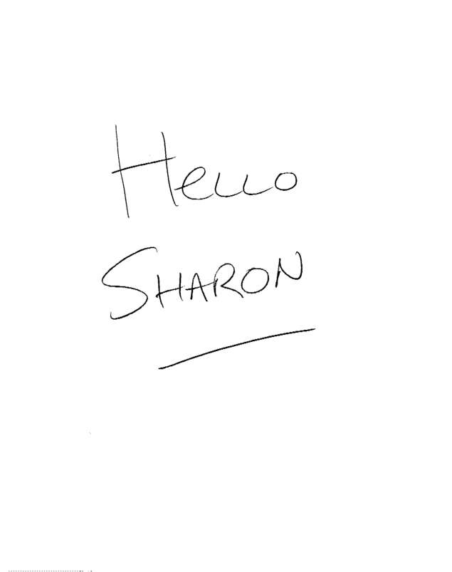 Fax page