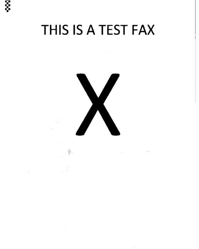 fax page