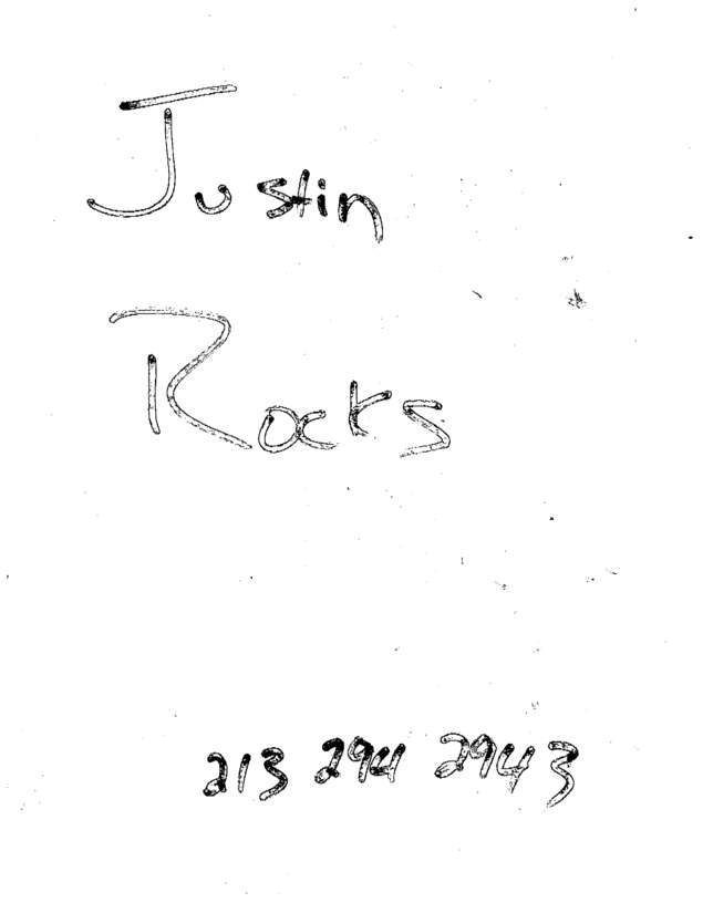 Fax page