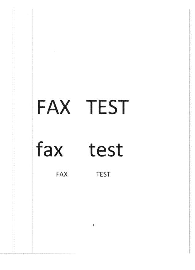 fax page