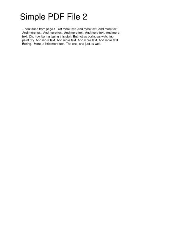 Fax page