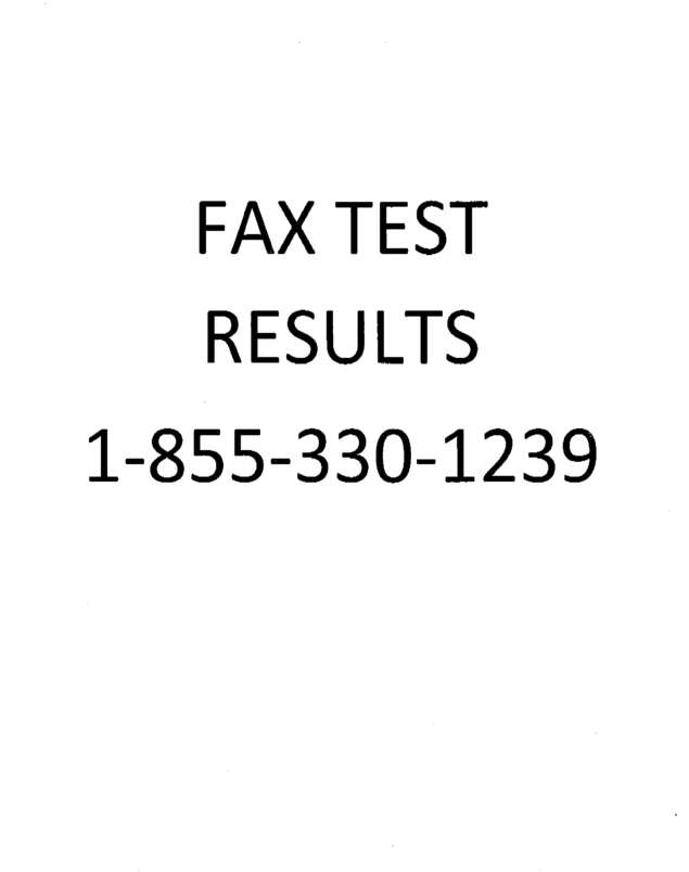 fax page