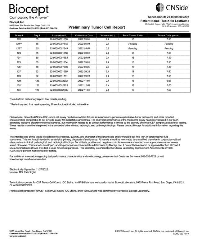 Fax page