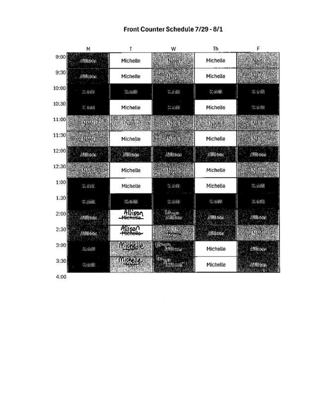 Fax page