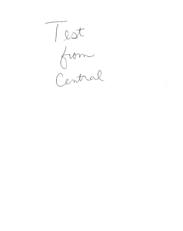 Fax page
