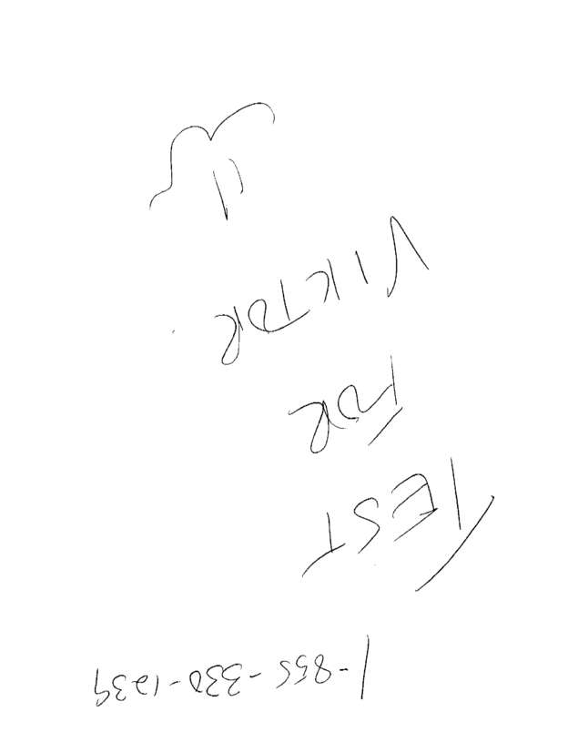 Fax page