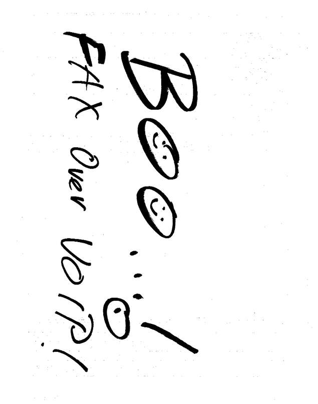 Fax page