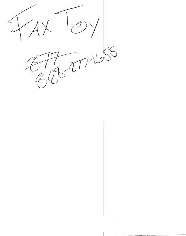 Fax page