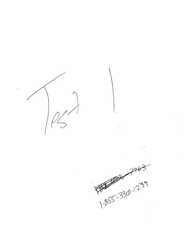 Fax page