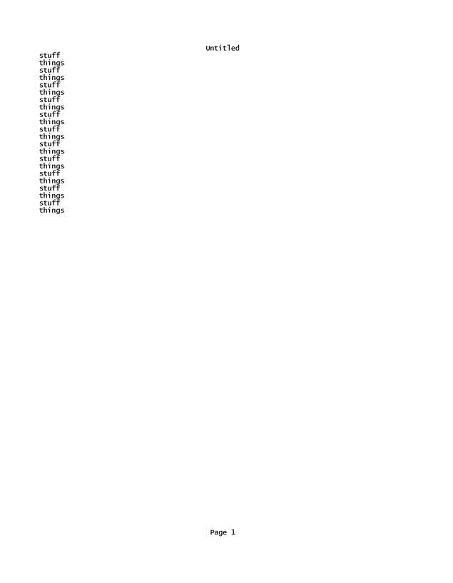Fax page