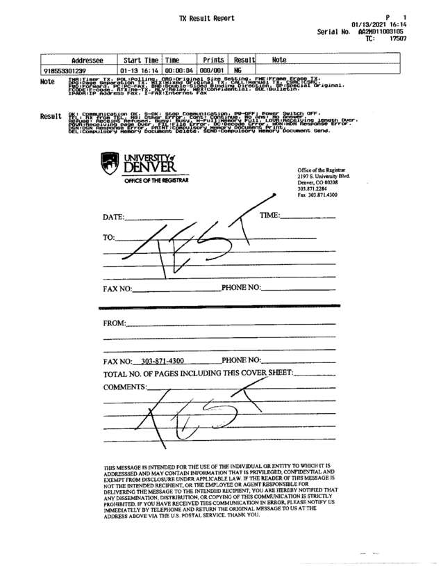 fax page