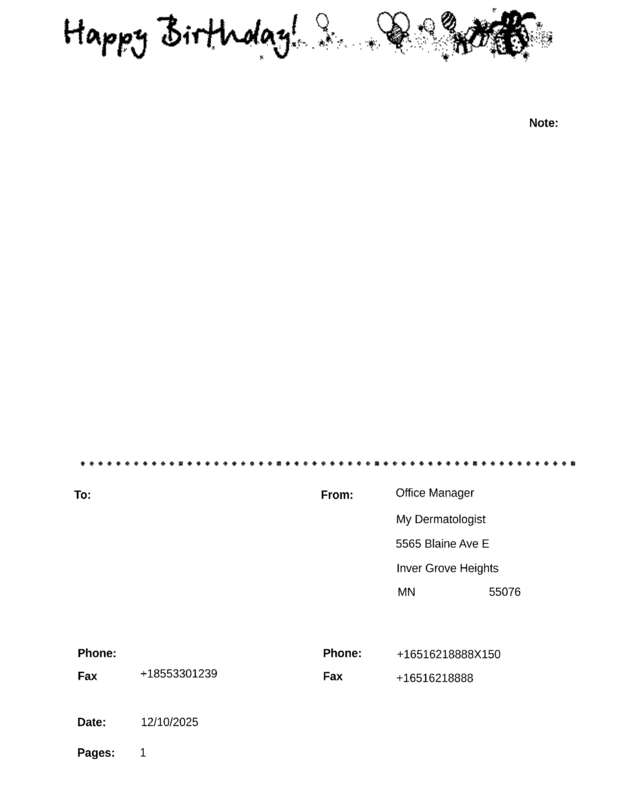 fax page