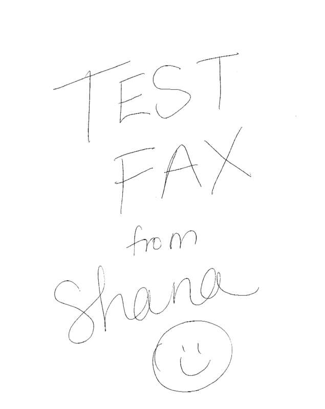 fax page