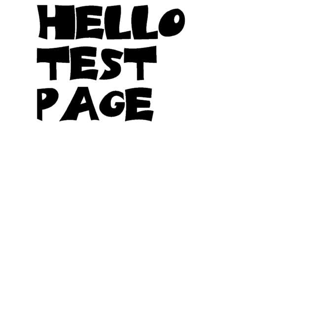 Fax page