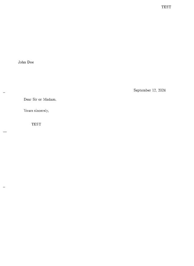 Fax page