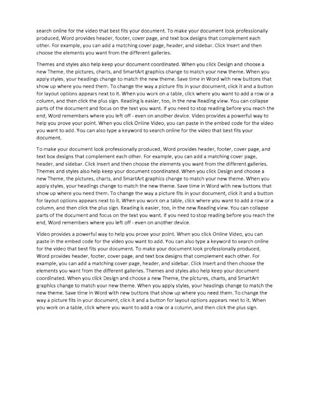 Fax page