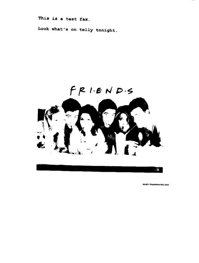 Fax page