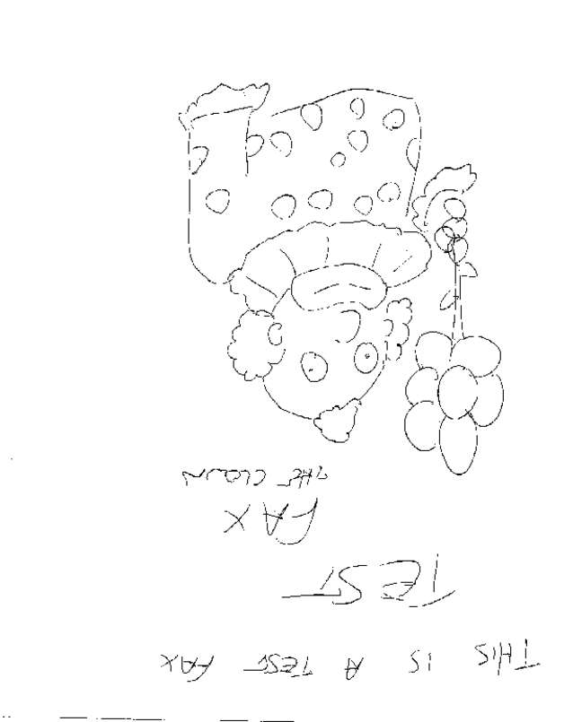 Fax page