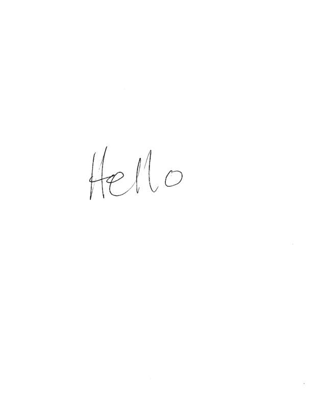Fax page