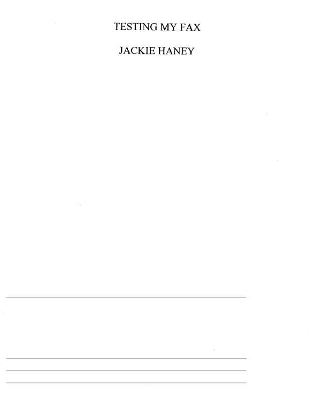 fax page