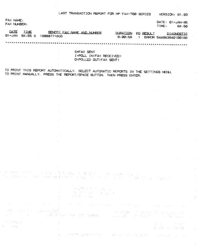 Fax page
