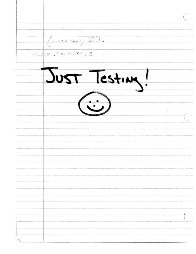Fax page
