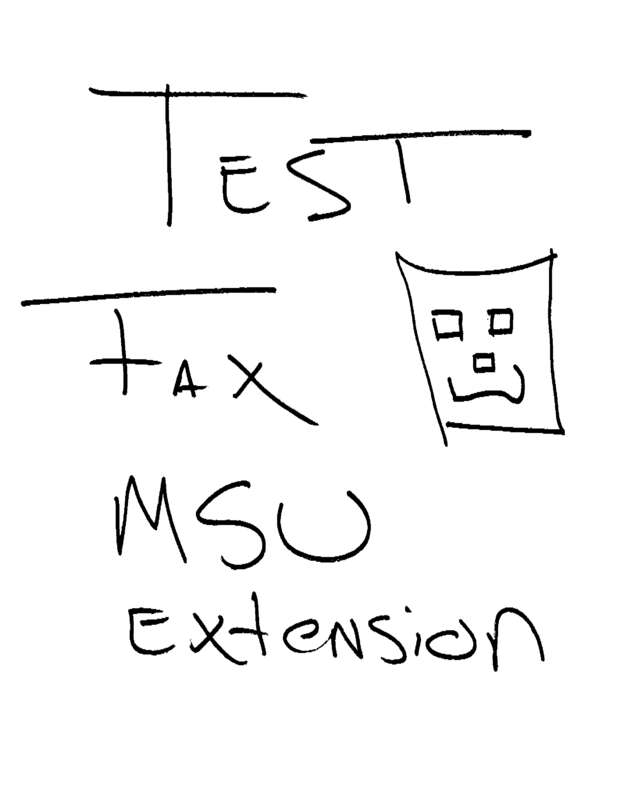 fax page