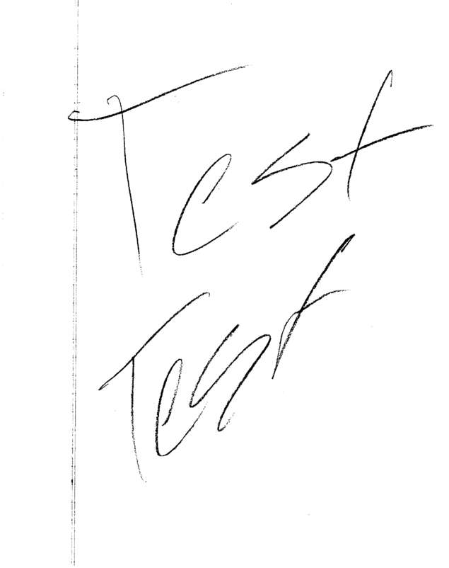Fax page