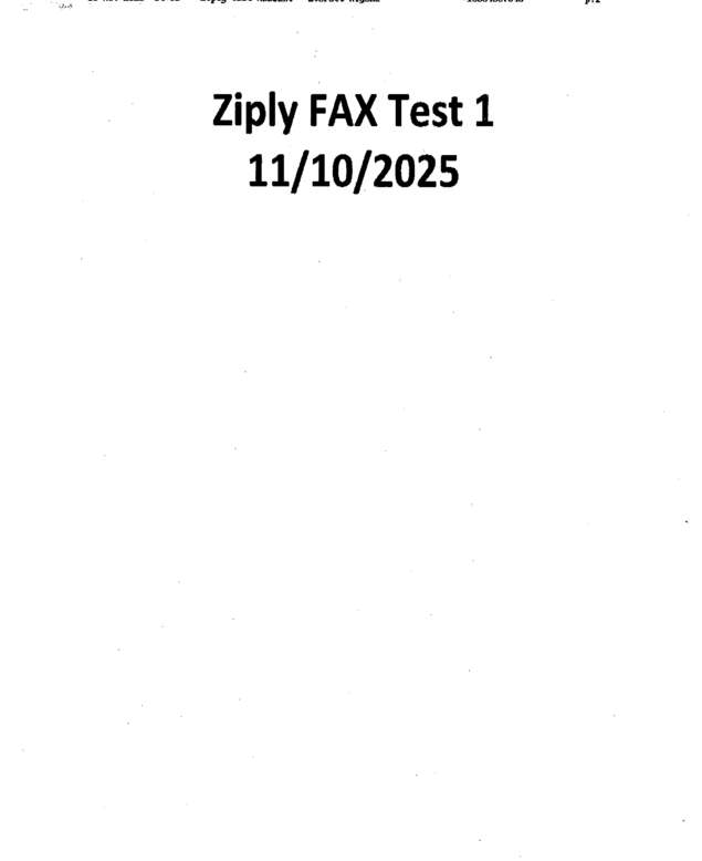 fax page