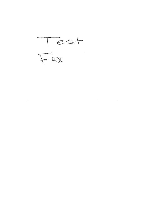 fax page
