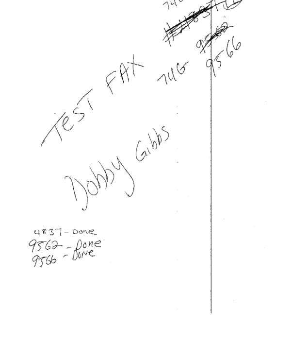 fax page
