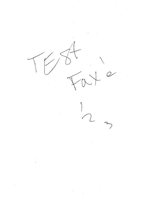 Fax page