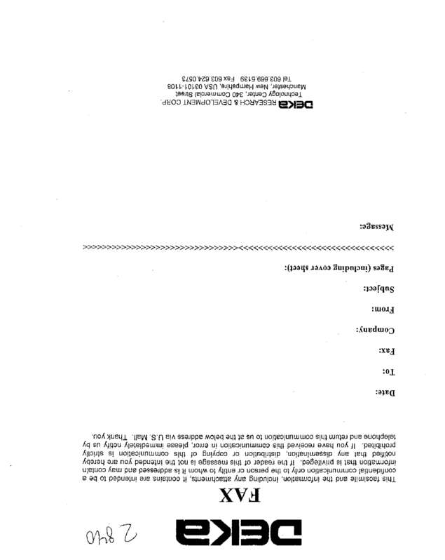 Fax page
