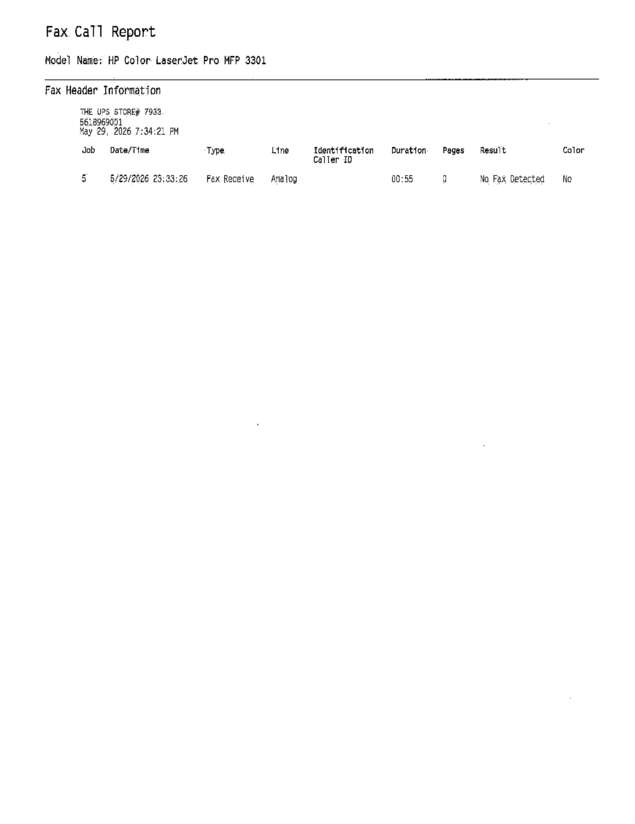 fax page