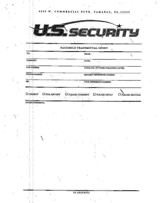 Fax page