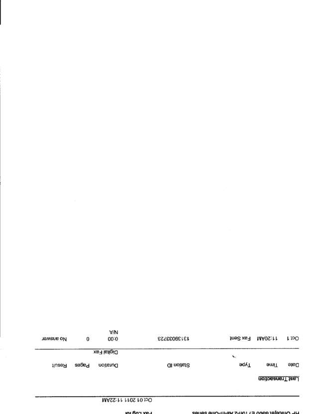 Fax page