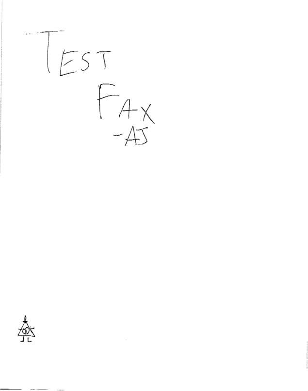 Fax page