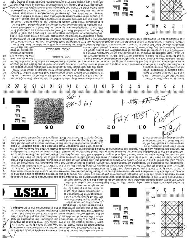 Fax page