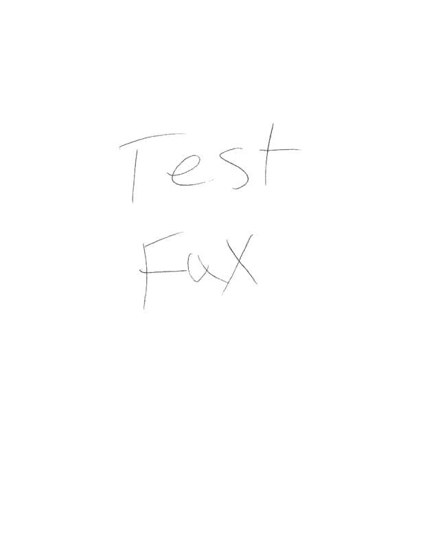 Fax page