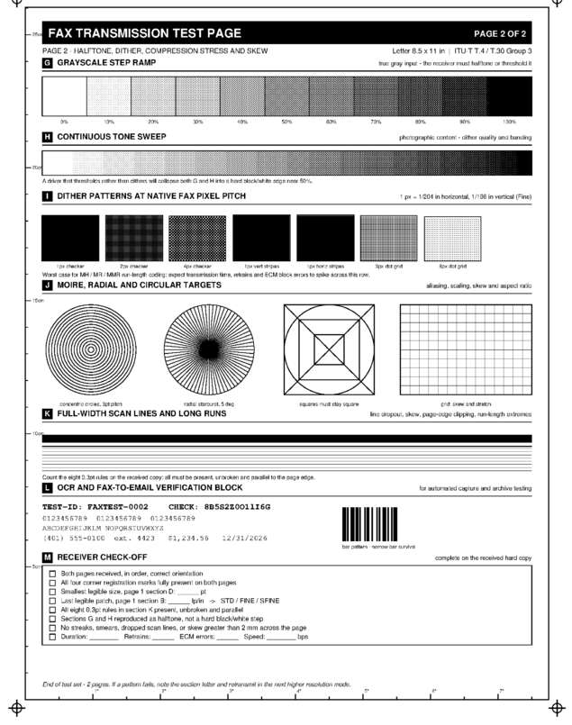 fax page