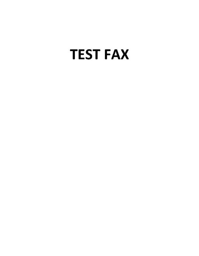 fax page
