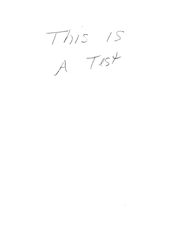 Fax page