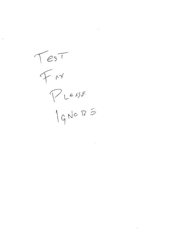 Fax page