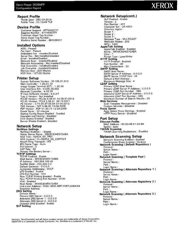 fax page