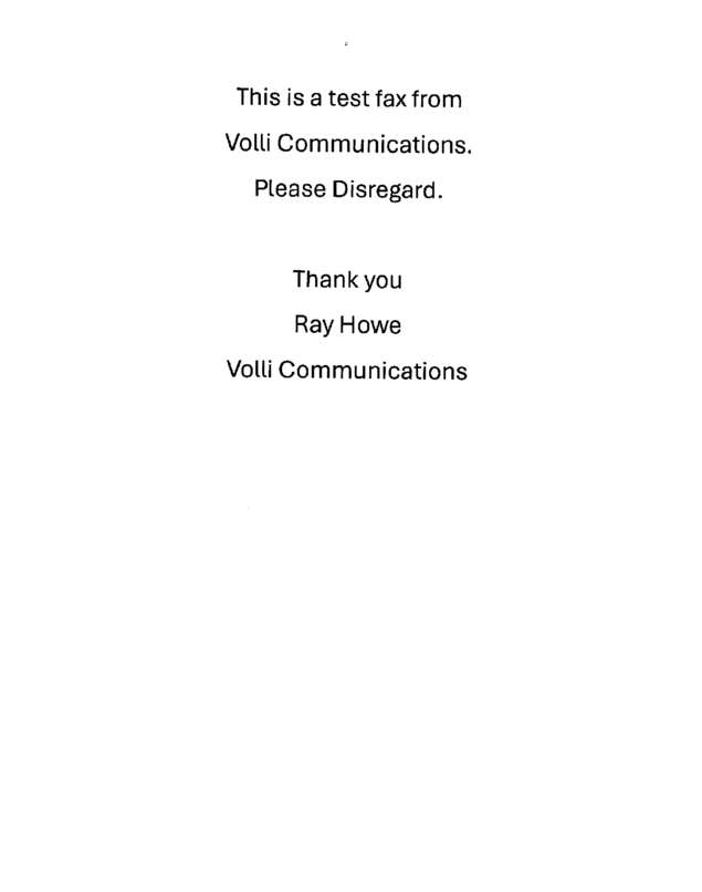 fax page