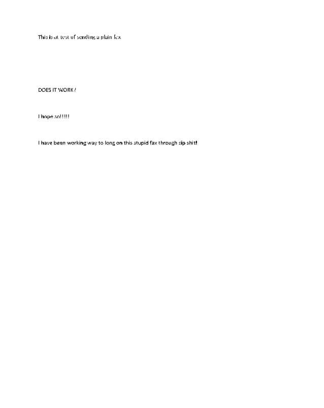 Fax page